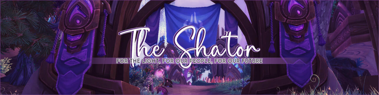 the sha'tor — for the light, for our people, for our future